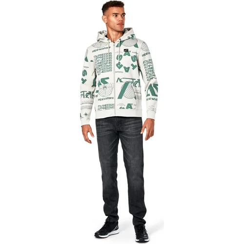 Mikina determinant hoodie (biela offwhite, veľkosť S) /ALPINESTARS/ - obr. 4