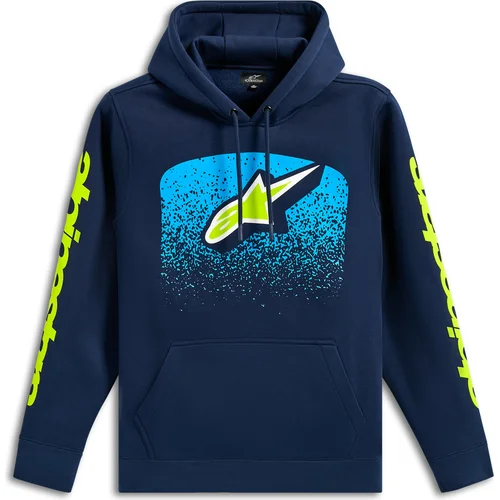 Mikina OBSESSED HOODIE ALPINESTARS 1216-52300-70-XXL (modrá, veľkosť 2XL)