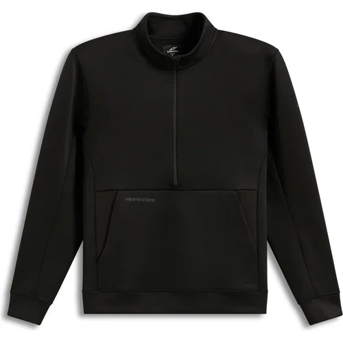 Mikina APERA HALF-ZIP ALPINESTARS 1236-51300-10-XXL (čierna, veľkosť 2XL)