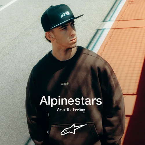 Mikina guise oversized crew (hnedá, veľkosť L) /ALPINESTARS/ - obr. 6