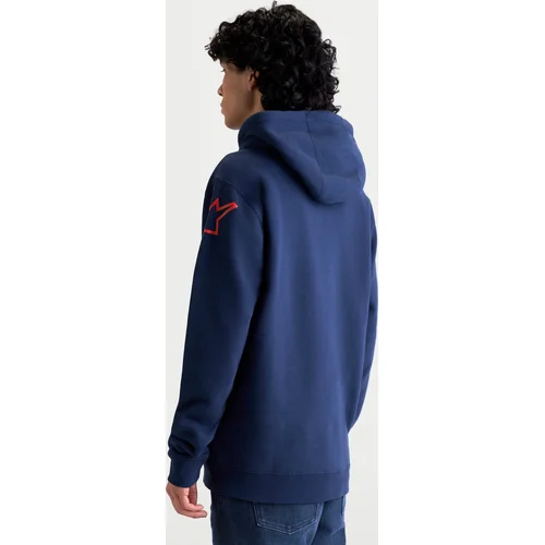 Mikina velocifier hoodie (modrá, veľkosť XL) /ALPINESTARS/ - obr. 6
