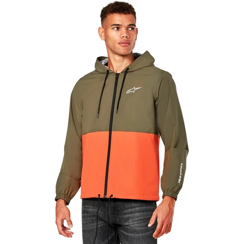 Bunda speeded windbreaker (zelená/oranžová, veľkosť XL) /ALPINESTARS/ - obr. 2