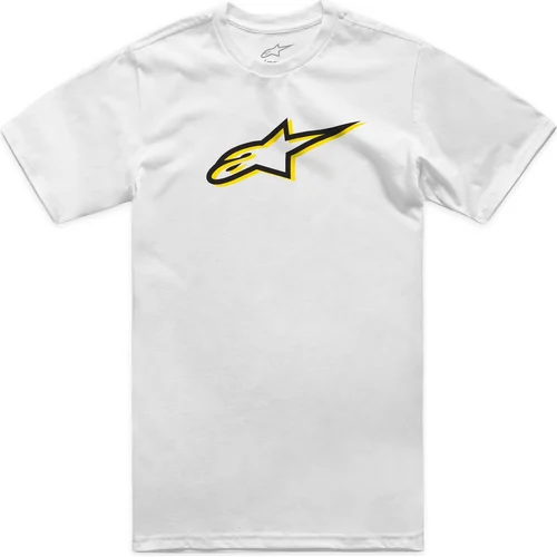 Tričko ageless shadow CSF ALPINESTARS 1214-73104-2010-2XL (biela/čierna, veľkosť 2XL)
