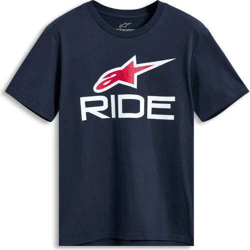 Tričko RIDE 4.0 CSF ALPINESTARS 1214-73112-7035-XXL (modrá/biela/červená, veľkosť 2XL)