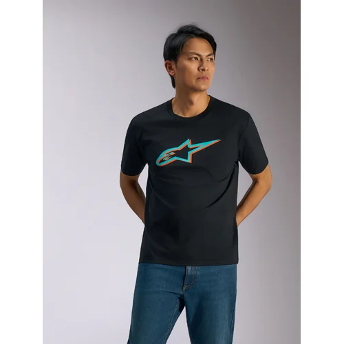 Tričko ageless shadow CSF (čierna/tyrkysová, veľkosť S) /ALPINESTARS/ - obr. 3