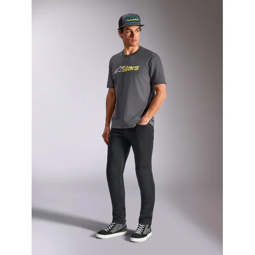 Tričko BLAZE 2.0 CSF (sivá/biela/žltá fluo, veľkosť S) /ALPINESTARS/ - obr. 5