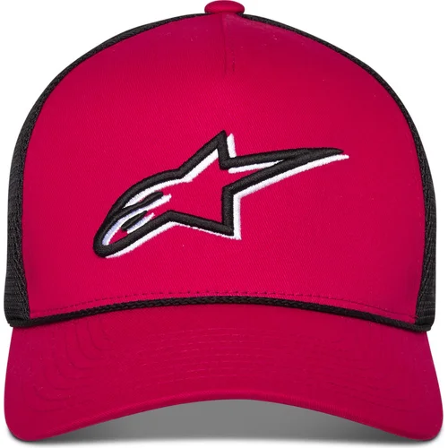 Červená/čierna) šiltovka AGELESS SHADOW TRUCKER /ALPINESTARS/ - obr. 2