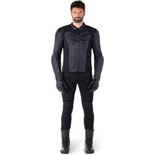 Bunda FASTER 3 (čierna/čierna, veľkosť 62) /ALPINESTARS/ - obr. 2