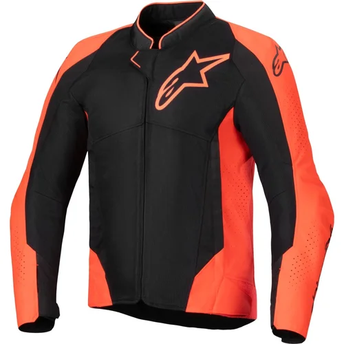 Bunda VIPER AIR V4 ALPINESTARS 3300925-314-XXL (červená fluo/čierna, veľkosť 2XL)