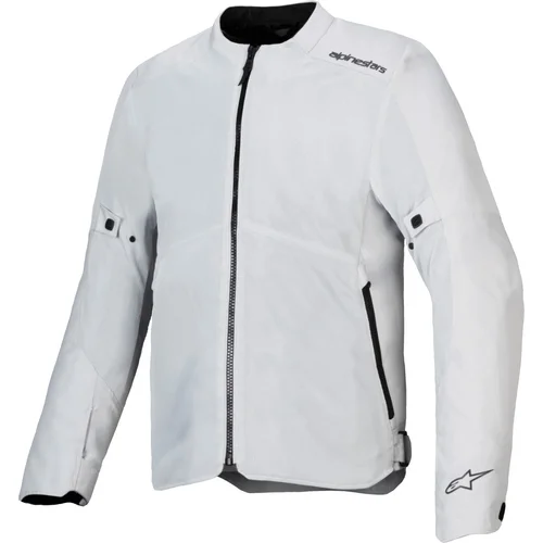 Bunda C-1 AIR ALPINESTARS 3301325-19-XXL (strieborná sivá, veľkosť 2XL)
