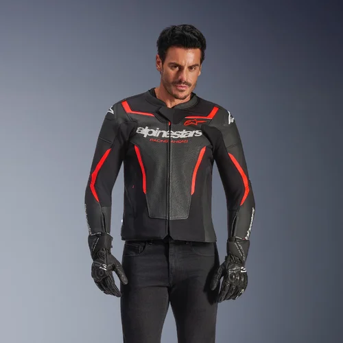 Bunda GP force V2 airflow (čierna/červená fluo/biela, veľkosť 50) /ALPINESTARS/ - obr. 9