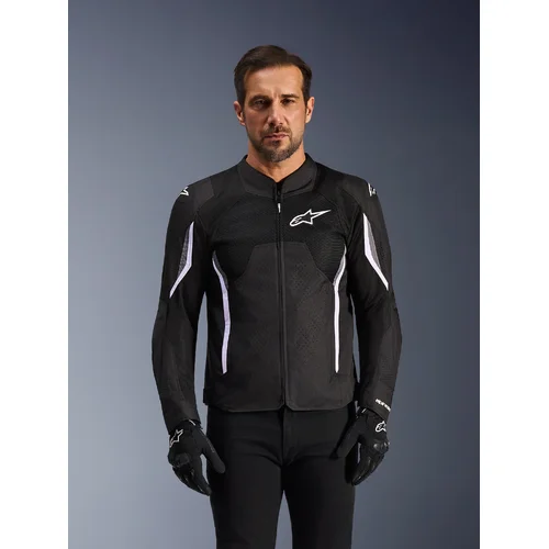 Bunda AST V3 AIR (čierna/biela, veľkosť XL) /ALPINESTARS/ - obr. 3