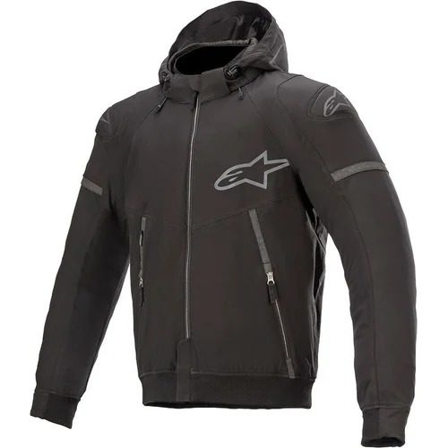 Bunda sektor V2 tech hoodie ALPINESTARS 4200520-10-2XL (čierna, veľkosť 2XL)