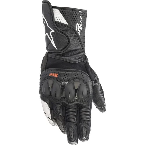 Rukavice SP-2 ALPINESTARS 3558221-12-3XL (čierna/biela, veľkosť 3XL)