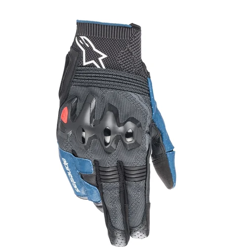 Rukavice MORPH SPORT ALPINESTARS 3567122-1711-XL (čierna/tmavosivá/modrá/červená, veľkosť XL)