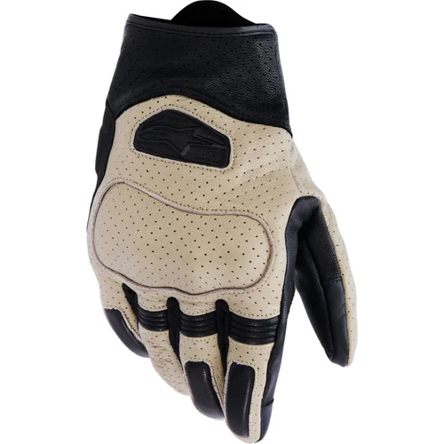 Rukavice MUSTANG V3 ALPINESTARS 3561126-9316-XL (béžová/čierna, veľkosť XL)