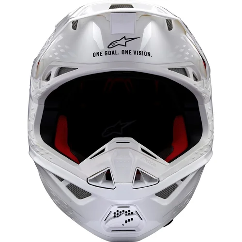 Prilba supertech S-M10 solid 8300123-2180-S (biela, veľkosť S) /ALPINESTARS/ - obr. 5