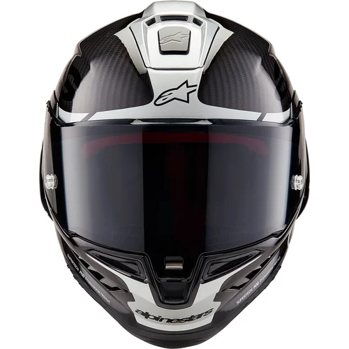 Prilba supertech R10 element (karbon/strieborná/čierna, veľkosť 2XL) /ALPINESTARS/ - obr. 5