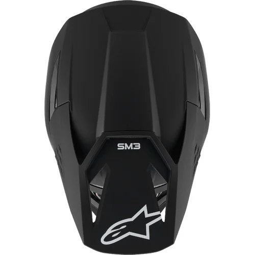 Prilba S-M3 SOLID 8300426-110-M (čierna matná, veľkosť M) /ALPINESTARS/ - obr. 6