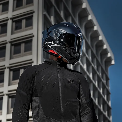 Prilba S-R7 SOLID 8202026-1180-XS (čierna, veľkosť XS) /ALPINESTARS/ - obr. 3