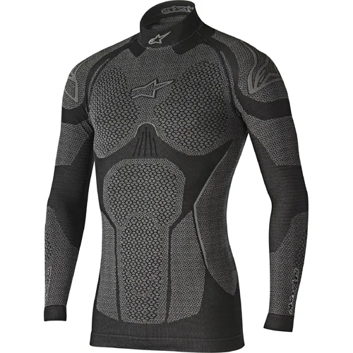 Termobielizeň s dlhým rukávom RIDE TECH WINTER ALPINESTARS 4752117-106-XS/S (sivá/čierna, veľkosť XS/S)