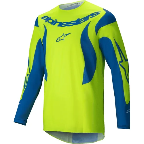 Dres FLUID HAUL, ALPINESTARS (žltá fluo/modrá, veľkosť XL)