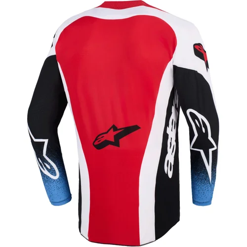 Čierna/biela/modrá/červená dres TECHSTAR KNIF, veľkosť XL) /ALPINESTARS/ - obr. 1
