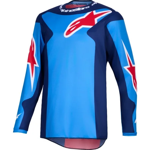 Dres FLUID GRID, ALPINESTARS (modrá/červená, veľkosť XL)