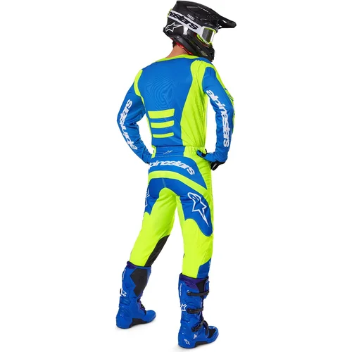 Nohavice FLUID HAUL (žltá fluo/modrá, veľkosť 40) /ALPINESTARS/ - obr. 4