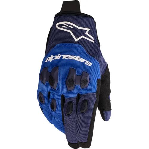 Rukavice PRO-DURA ALPINESTARS 3560425-7174-XL (modrá/biela, veľkosť XL)