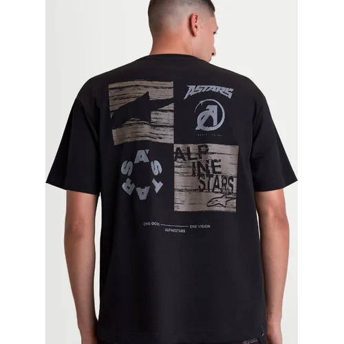 Tričko checkback oversized CSF 1236-72312-10-M (čierna, veľkosť M) /ALPINESTARS/ - obr. 8