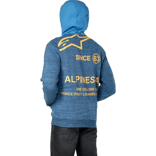 Mikina occurance hoodie (modrá, veľkosť M) /ALPINESTARS/ - obr. 3