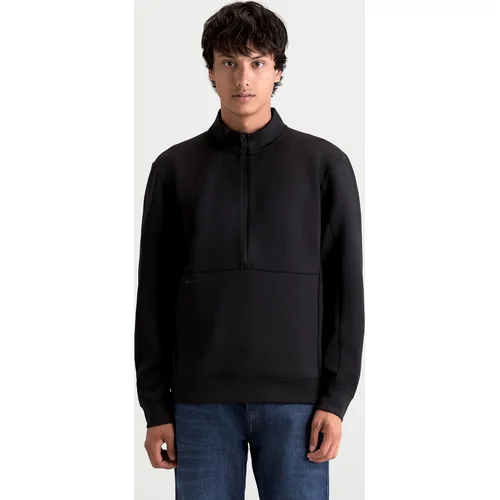 Mikina APERA HALF-ZIP (čierna, veľkosť XL) /ALPINESTARS/ - obr. 5
