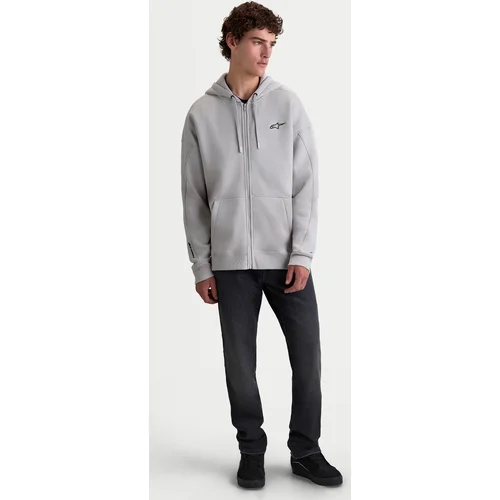Mikina entity oversized hoodie (sivá, veľkosť M) /ALPINESTARS/ - obr. 3
