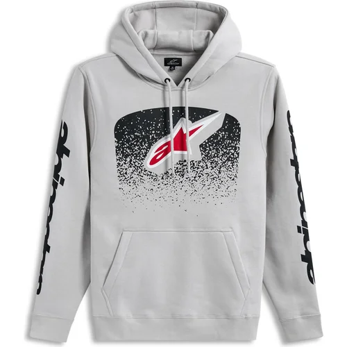 Mikina OBSESSED HOODIE ALPINESTARS 1216-52300-1420-M (sivá, veľkosť M)