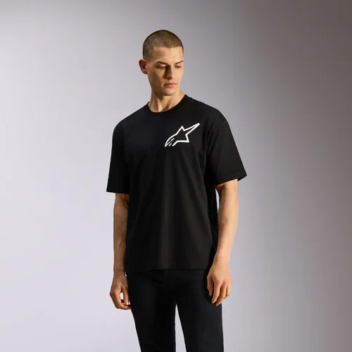 Tričko ONE oversized CSF 1216-72030-10-M (čierna, veľkosť M) /ALPINESTARS/ - obr. 3