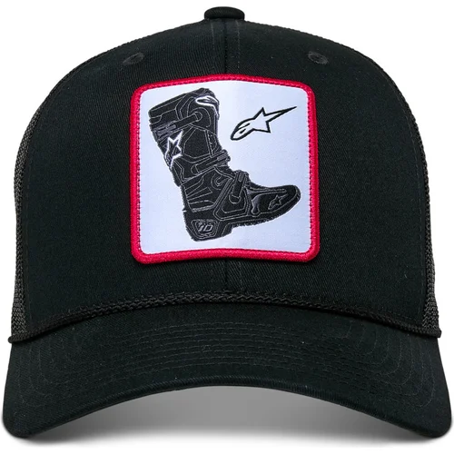 Čierna/čierna) 1235-81465-1010-OS šiltovka BOOTED /ALPINESTARS/ - obr. 2