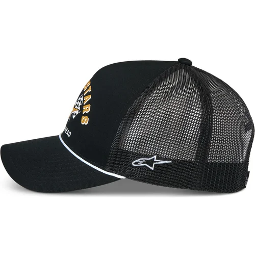 Čierna/čierna) šiltovka FINISHER TRUCKER /ALPINESTARS/ - obr. 1