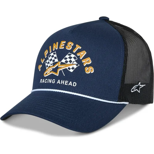 Modrá/čierna) ALPINESTARS 1216-81120-7010-TU šiltovka FINISHER TRUCKER