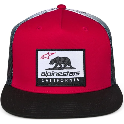 Červená/čierna/biela) šiltovka CALI GRADIENT TRUCKER /ALPINESTARS/ - obr. 2