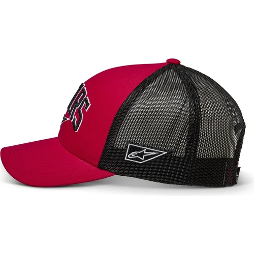 Červená/čierna) šiltovka DUNKER TRUCKER /ALPINESTARS/ - obr. 1