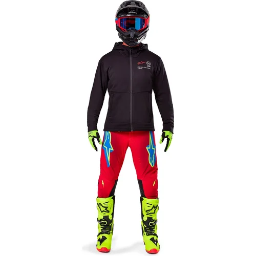 Mikina RACER MX FLEECE (čierna, veľkosť L) /ALPINESTARS/ - obr. 1
