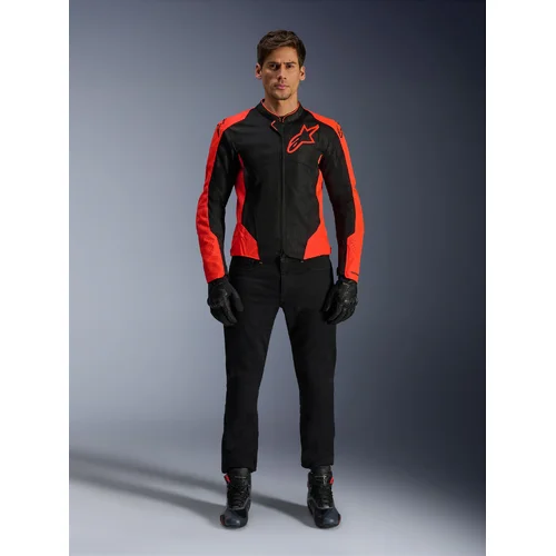 Bunda VIPER AIR V4 (červená fluo/čierna, veľkosť L) /ALPINESTARS/ - obr. 2
