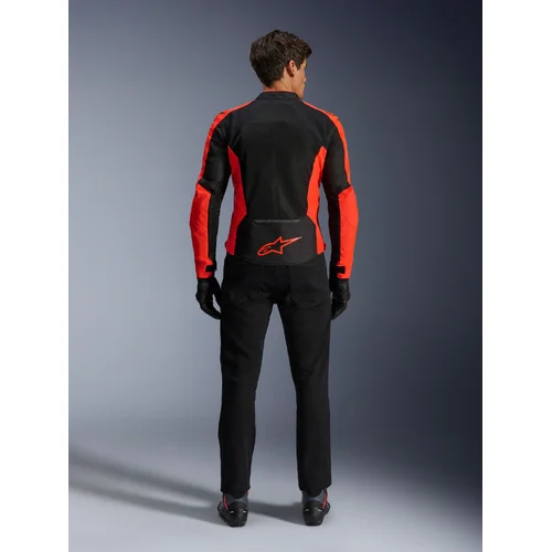Bunda VIPER AIR V4 (červená fluo/čierna, veľkosť L) /ALPINESTARS/ - obr. 3