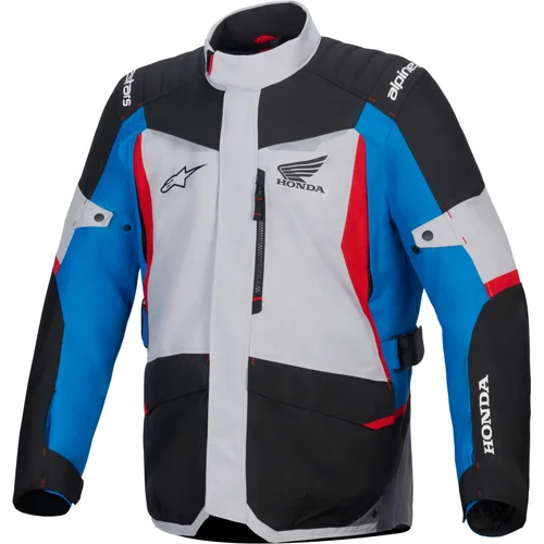 Bunda ST-1 WATERPROOF HONDA kolekcia ALPINESTARS 3202125-9191-3XL (sivá/modrá/čierna/červená, veľkosť 3XL)