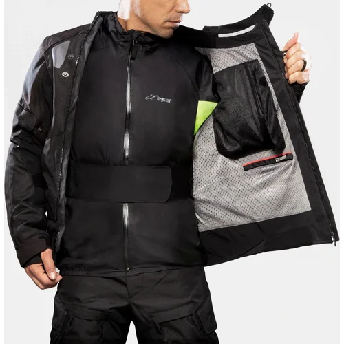 Bunda harok drystar (čierna/čierna, veľkosť XL) /ALPINESTARS/ - obr. 9