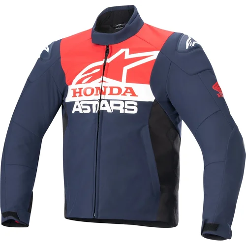 Bunda SMX WATERPROOF HONDA kolekcia ALPINESTARS 3206223-7163-XL (modrá/čierna/červená/biela, veľkosť XL)