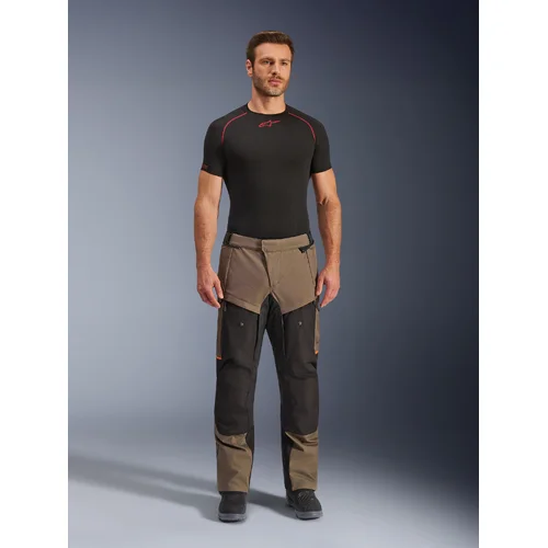 Nohavice CUSCO DRYSTAR (hnedá/čierna, veľkosť 4XL) /ALPINESTARS/ - obr. 2