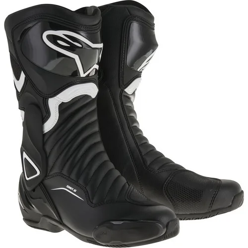 Topánky S-MX 6 ALPINESTARS 2223017-12-49 (čierna/biela, veľkosť 49)