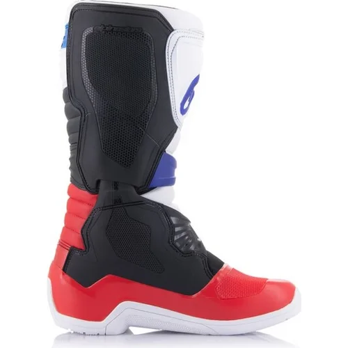 Topánky TECH 3 (biela/čierna/modrá/červená, veľkosť 44,5) /ALPINESTARS/ - obr. 1